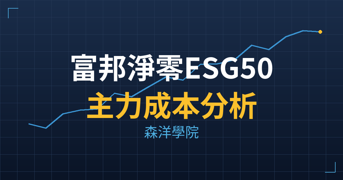 富邦淨零ESG5000(5000) 主力成本分析七階位階圖