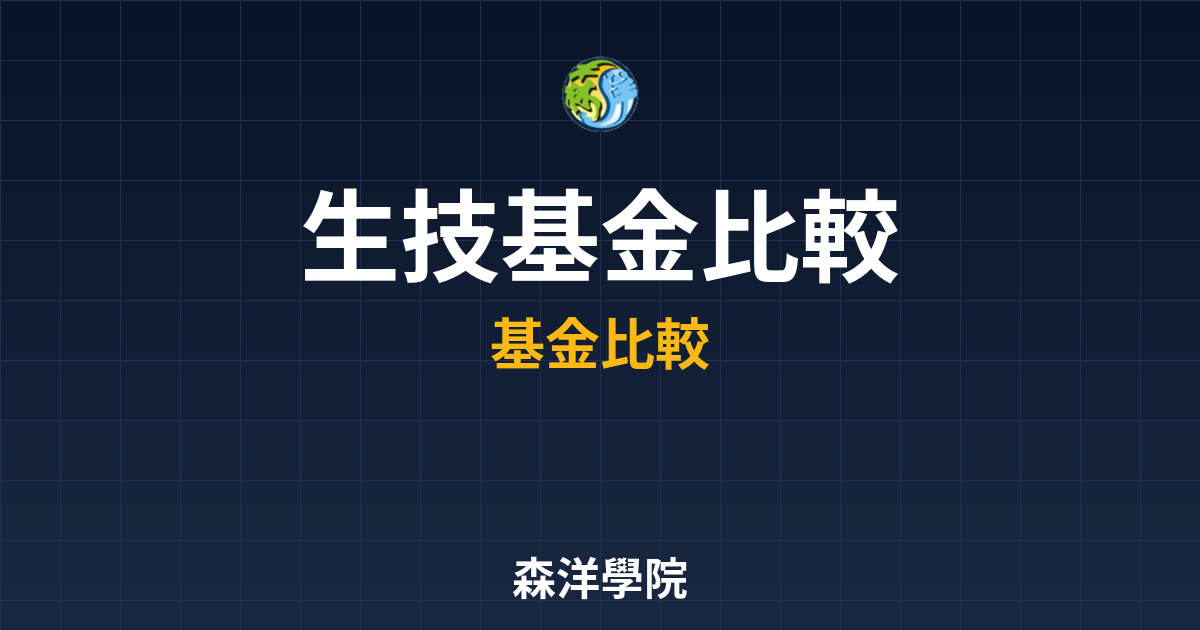 ?? 生技基金 比較｜基金_股票型入門教 投資理財完整指南