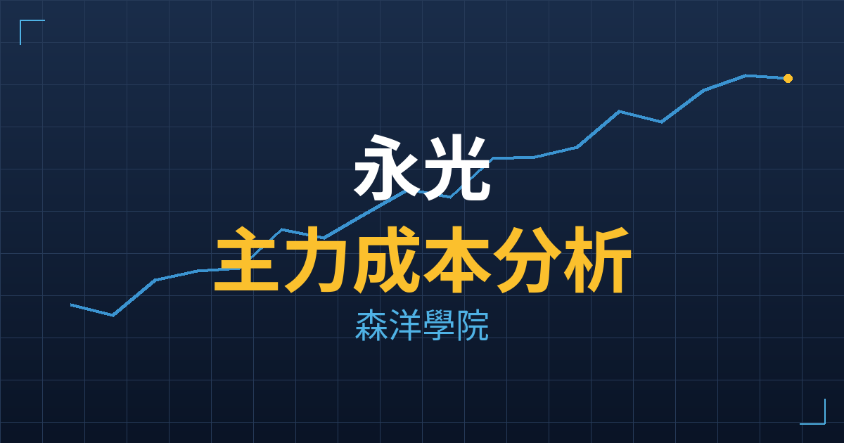 永光(1711) 主力成本分析七階位階圖