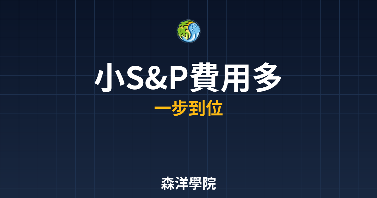 小S&P費用多少全攻略2026年完整指南 2 小S&P費用全攻略2026年指南封面圖