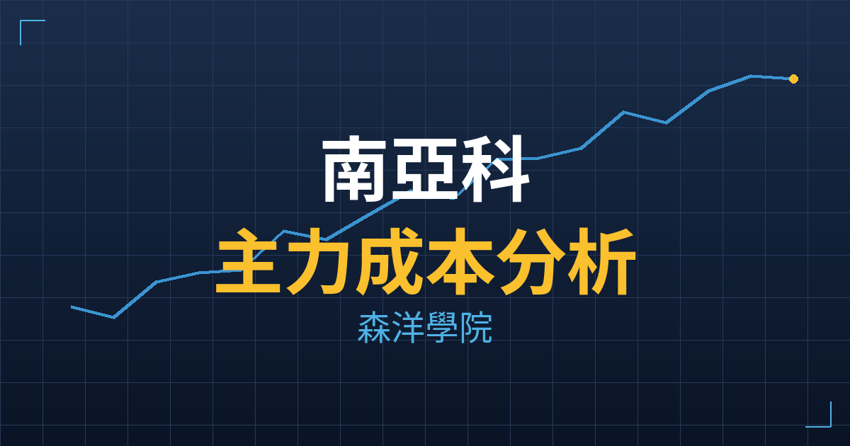 南亞科(2408)台股分析|主力成本與七階位階戰略佈局 2 南亞科(2408) 主力成本分析七階位階圖