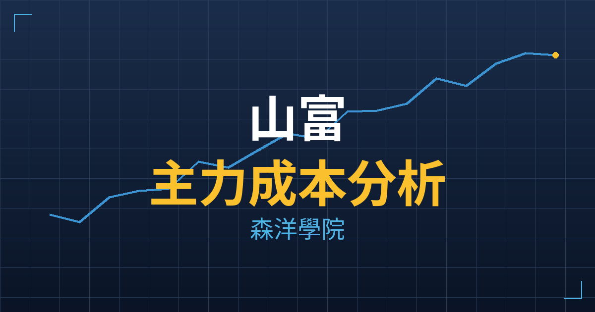 山富(2743) 主力成本分析七階位階圖