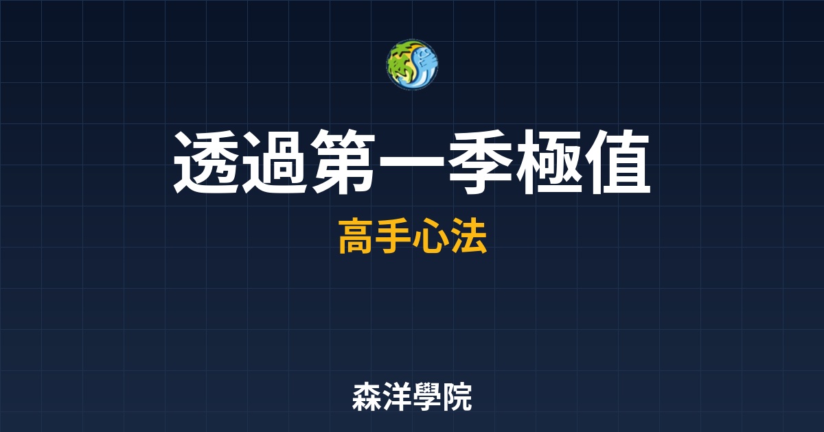 【年度展望】鎖定 2026 全年關鍵：如何透過第一季極值劃定年度多空分水嶺