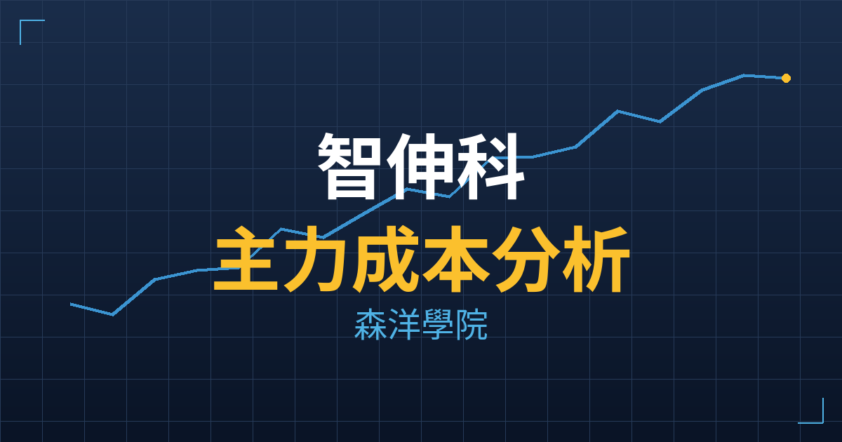 智伸科(4551) 主力成本分析七階位階圖