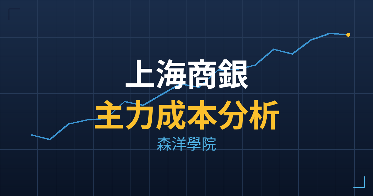 上海商銀(5876) 主力成本分析七階位階圖