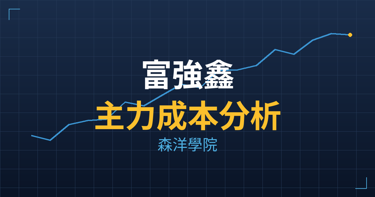 富強鑫(6603) 主力成本分析七階位階圖