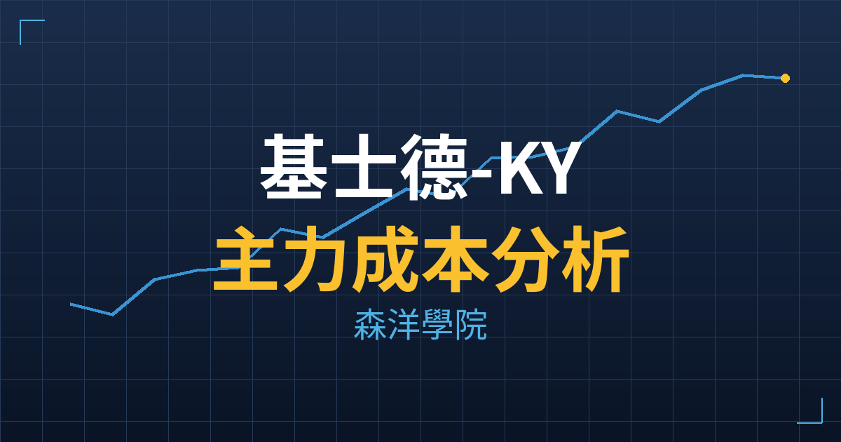 基士德-KY(6641) 主力成本分析七階位階圖