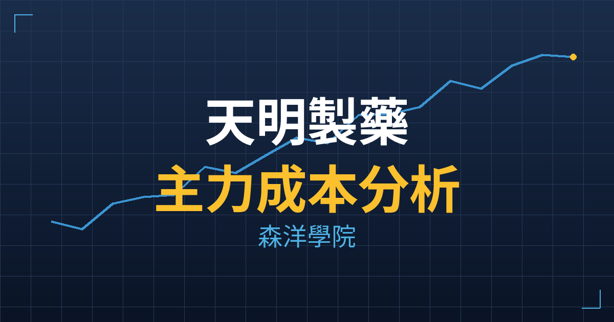 天明製藥(6659) 主力成本分析七階位階圖