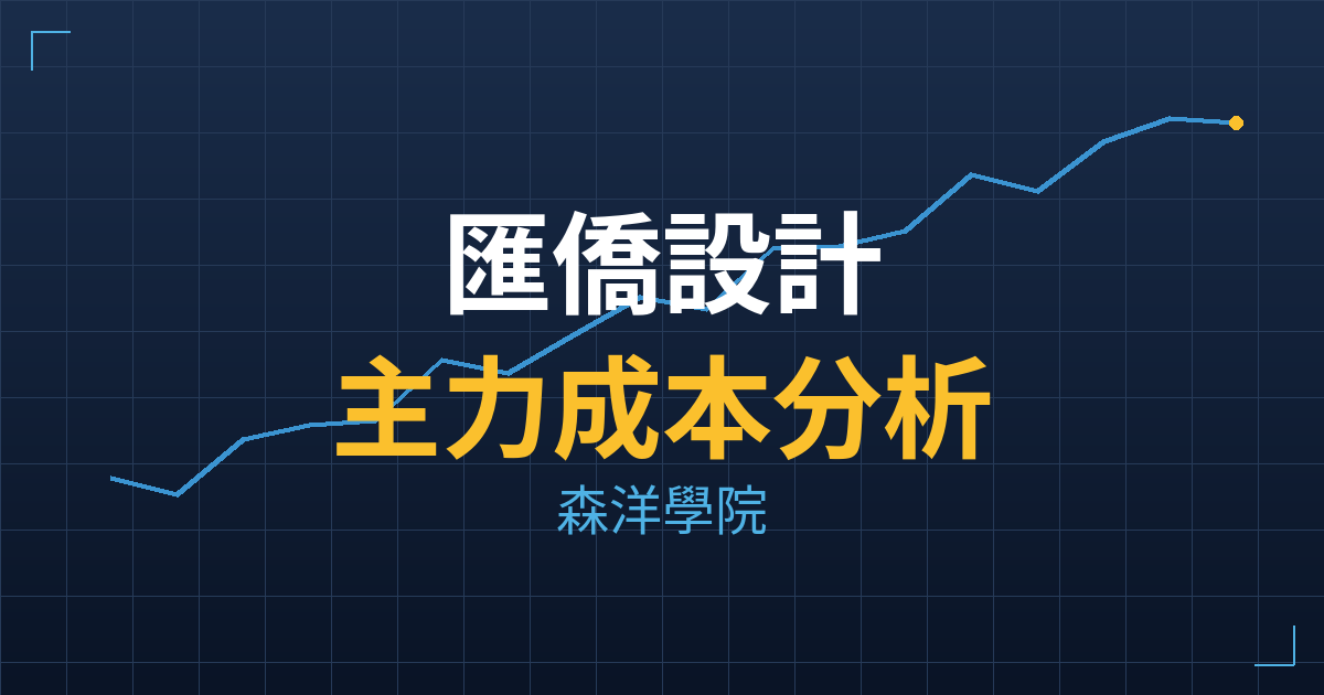 匯僑設計(6754) 主力成本分析七階位階圖