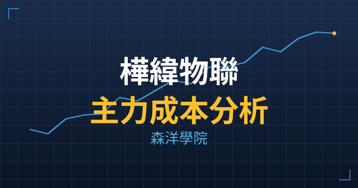 樺緯物聯(7455) 主力成本分析七階位階圖