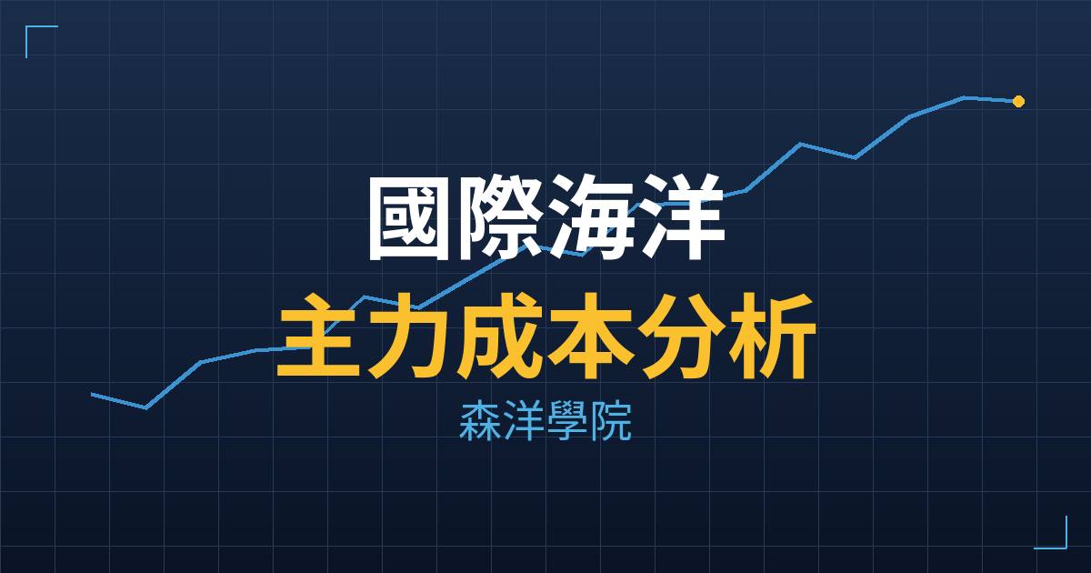 國際海洋(7583) 主力成本分析七階位階圖