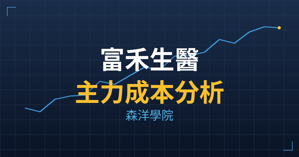 富禾生醫(7773) 主力成本分析七階位階圖