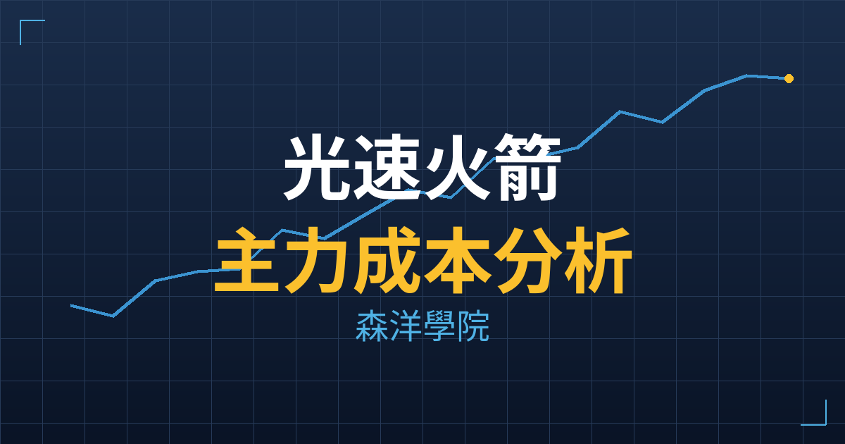 光速火箭(7782) 主力成本分析七階位階圖