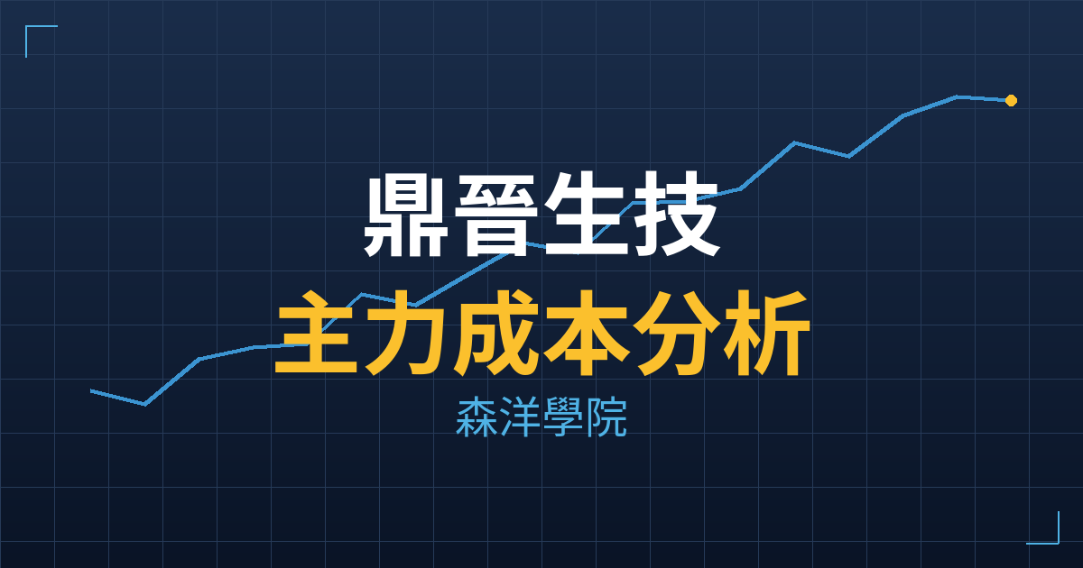 鼎晉生技(7876)台股分析|主力成本與七階位階戰略佈局 2 鼎晉生技(7876) 主力成本分析七階位階圖