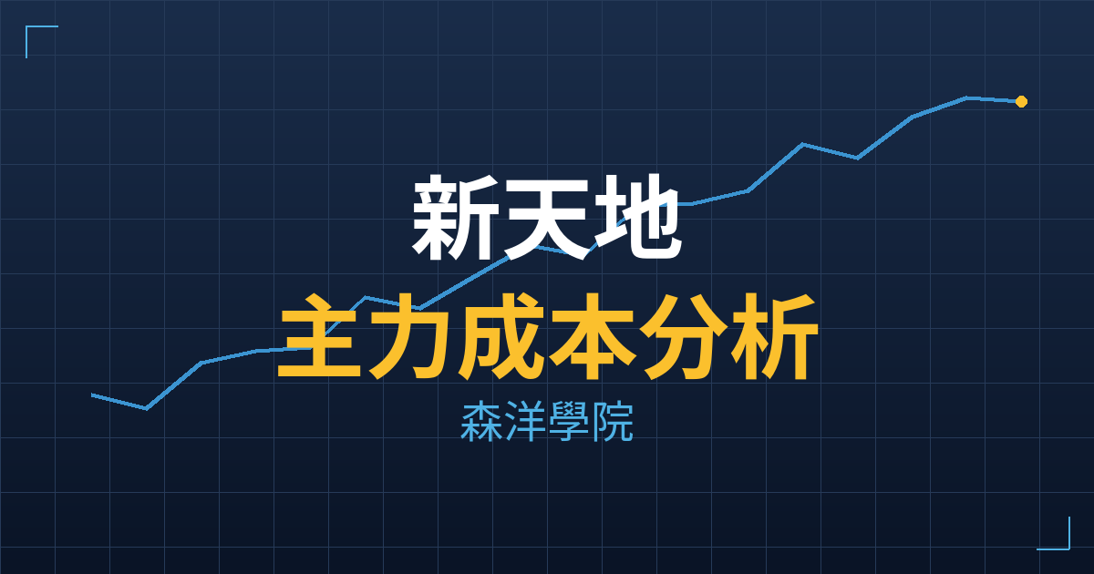新天地(8940) 主力成本分析七階位階圖