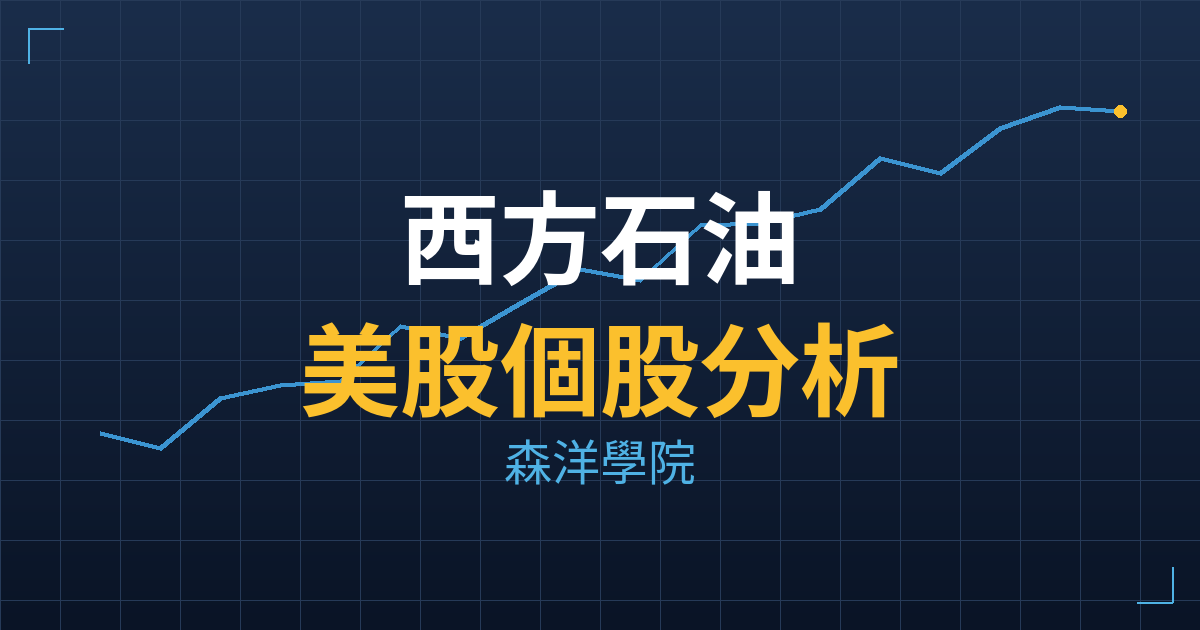 西方石油(OXY) 主力成本分析七階位階圖