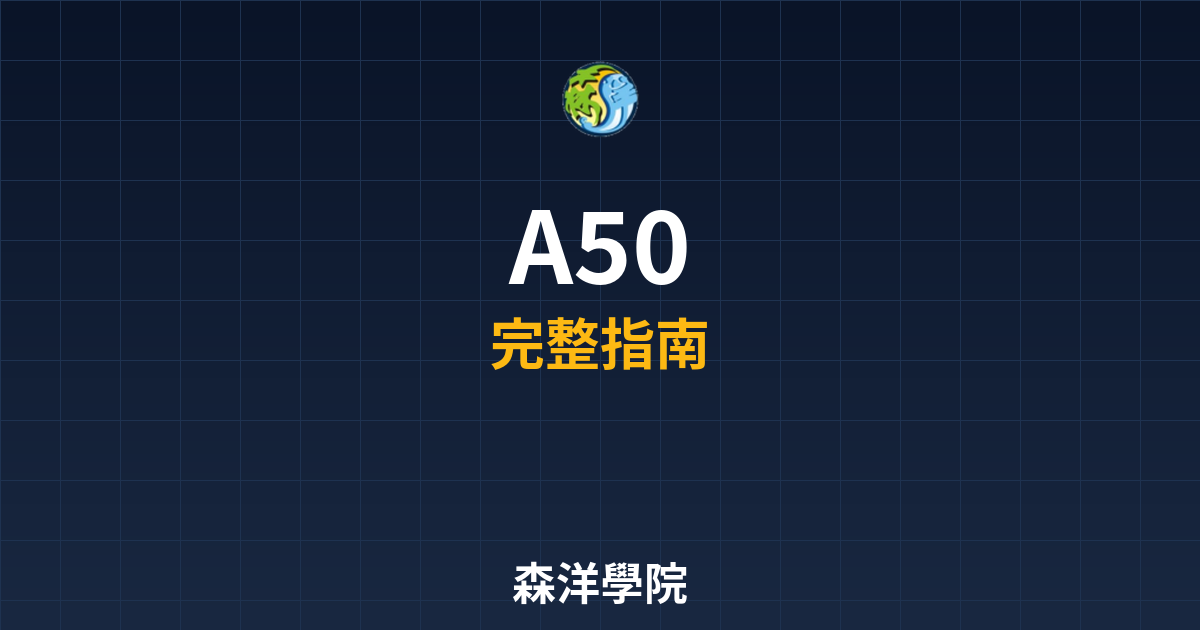 A50期貨開戶