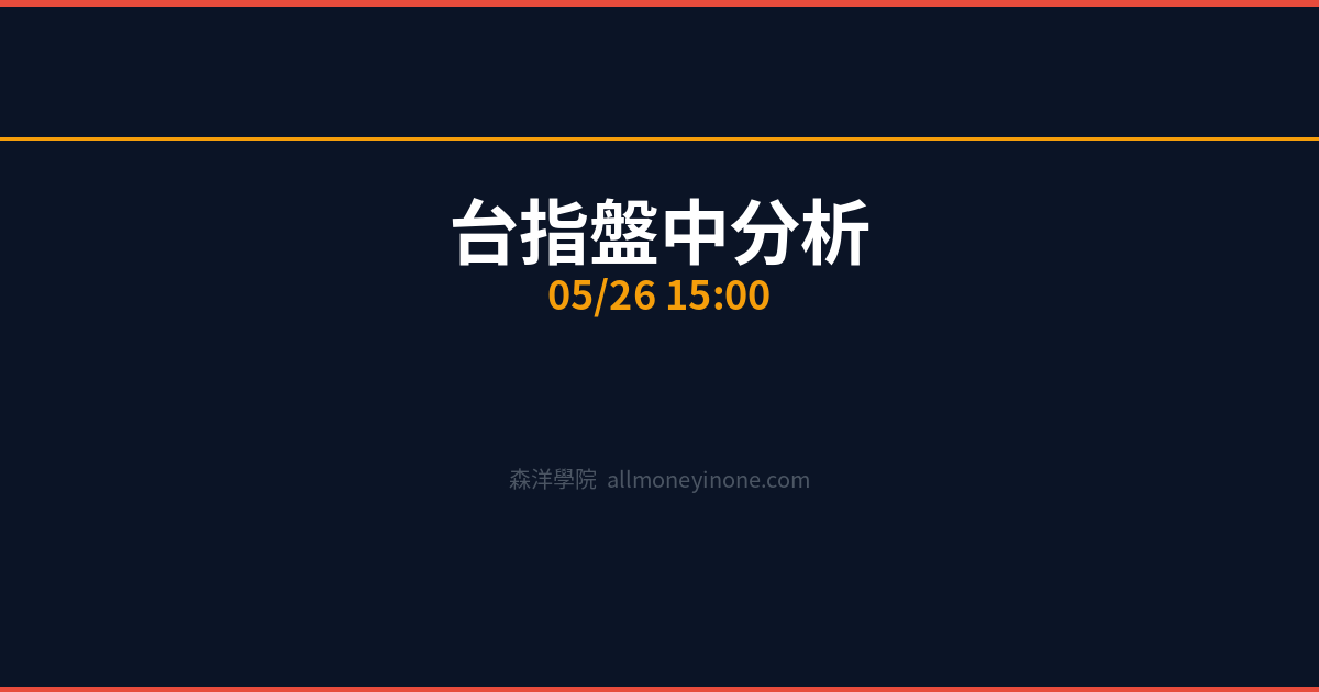 Taiex intraday 20260526