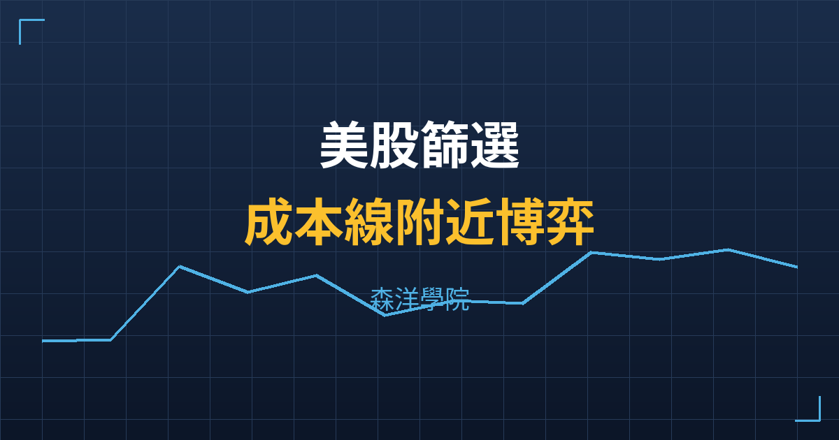 美股成本線附近博弈篩選 | 七階位階戰略分析