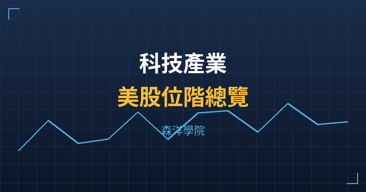 科技產業美股位階總覽