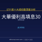 00918 大華優利高填息30 前十大成份股完整深度分析