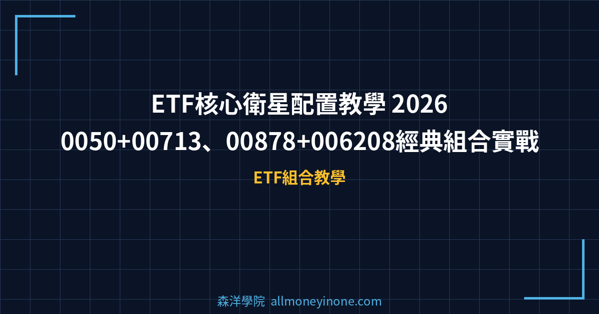 Core satellite etf portfolio 2026 cover