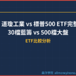 DIA vs SPY 道瓊工業 vs 標普500 ETF完整比較 2026 — 30檔藍籌 vs 500檔大盤