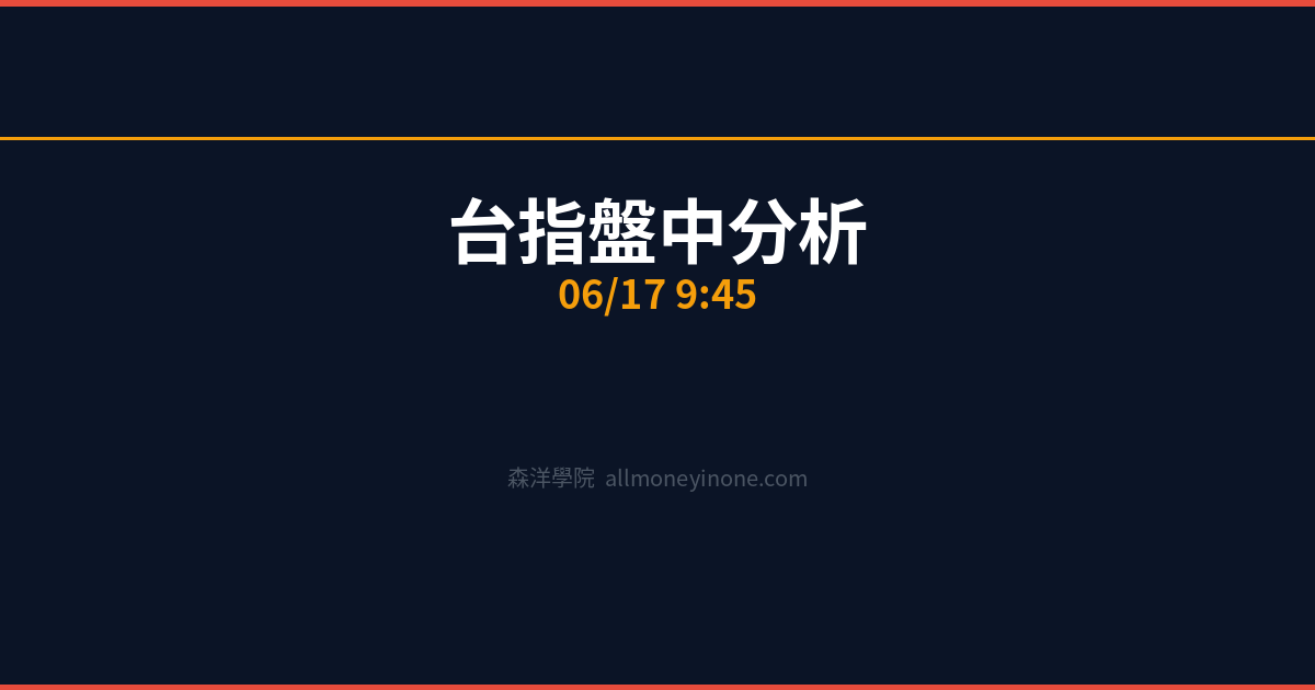 Taiex intraday 20260617