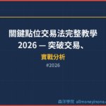 關鍵點位交易法完整教學 2026 — 突破交易、跌破交易與假突破的判斷技巧