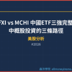 KWEB vs FXI vs MCHI 中國ETF三強完整比較 2026 — 中概股投資的三條路徑