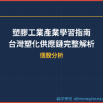塑膠工業產業學習指南 – 台灣塑化供應鏈完整解析
