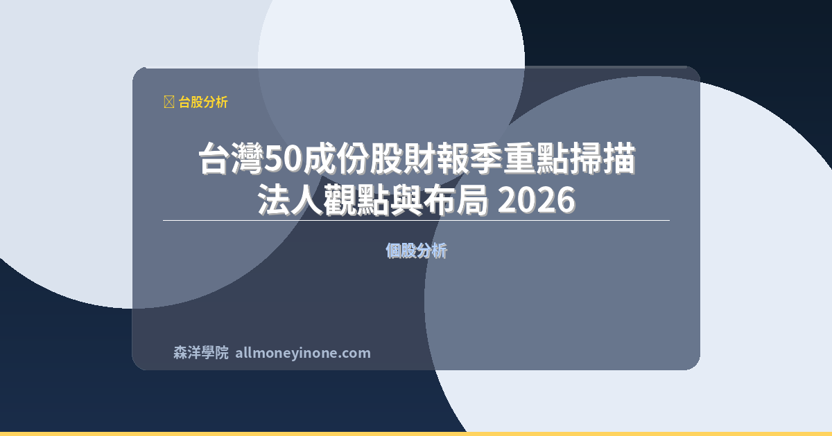 Quarterly earnings scan 2026