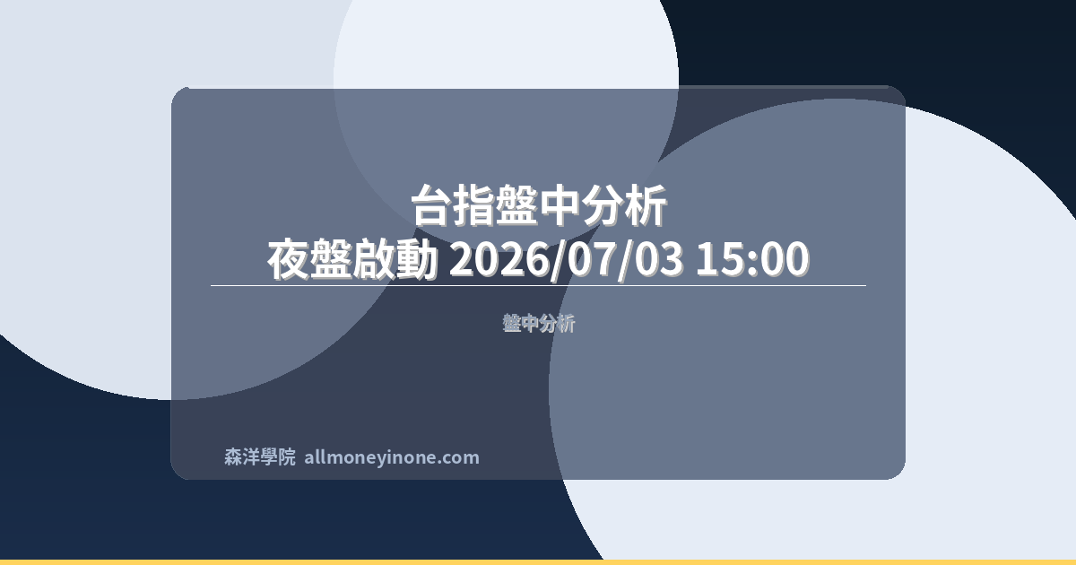 Taiex intraday 20260703 1500