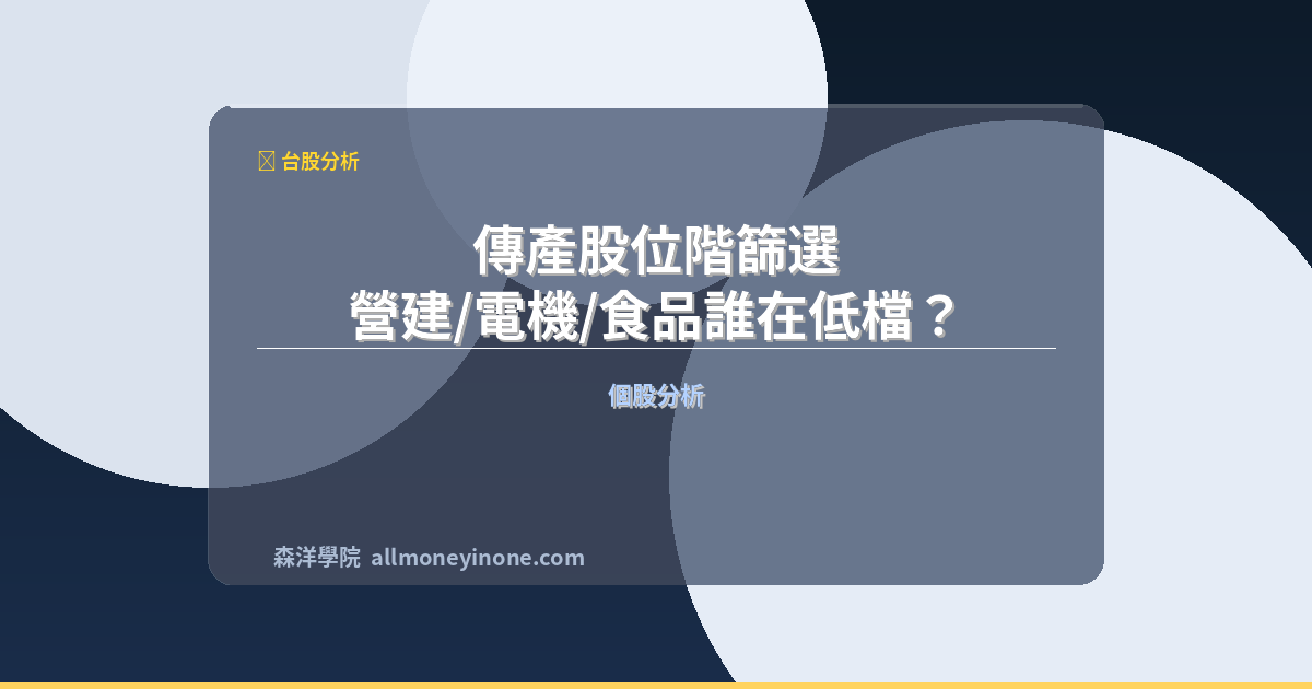 Traditional industry position screening construction machinery food